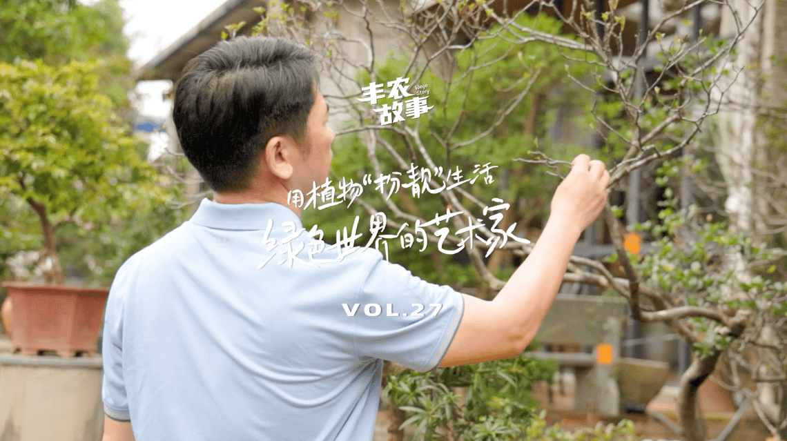 17年，他用一草一木去点亮了一个个家。